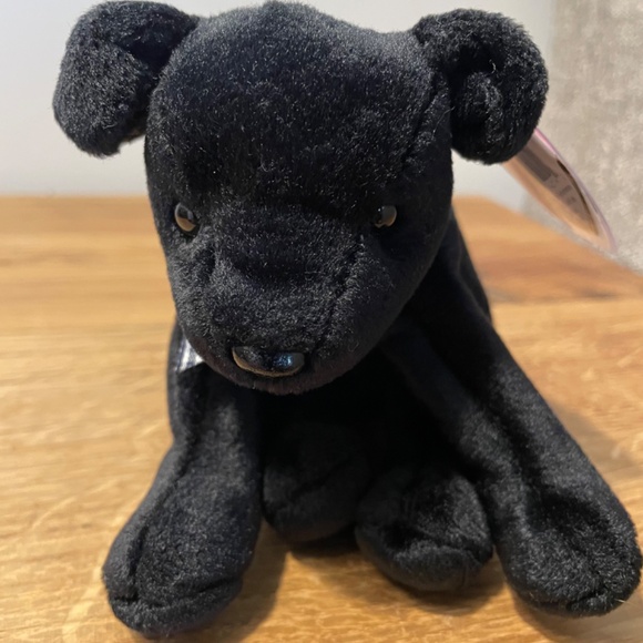 Ty Beanie Babies Luke Dog Black 1998 – New Tag Protector VINTAGE - Picture 7 of 9